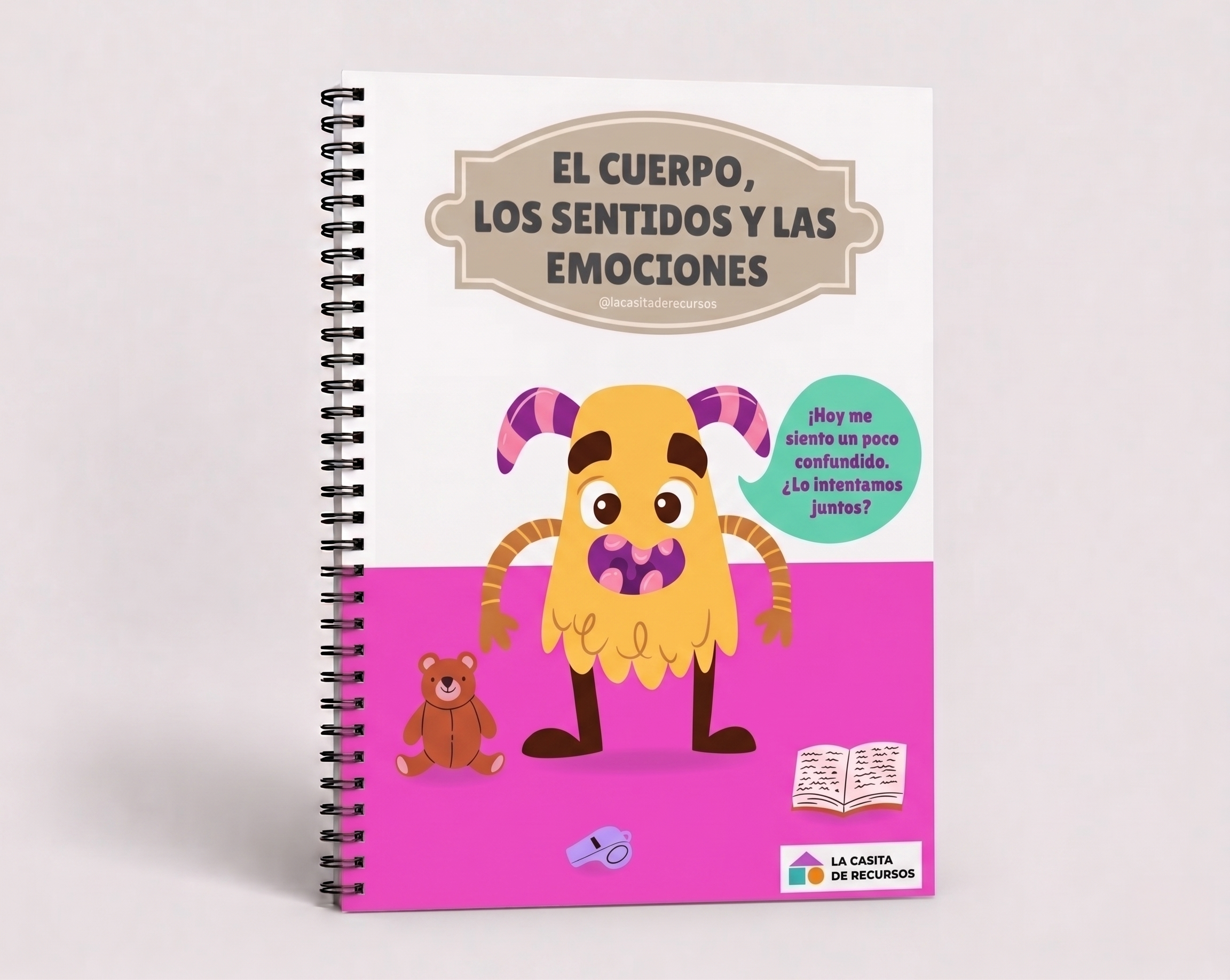 El cuerpo, los sentidos y las emociones - Ebook imprimible