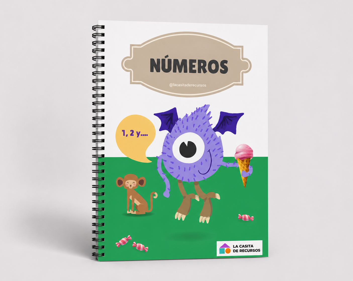 Números - Ebook imprimible